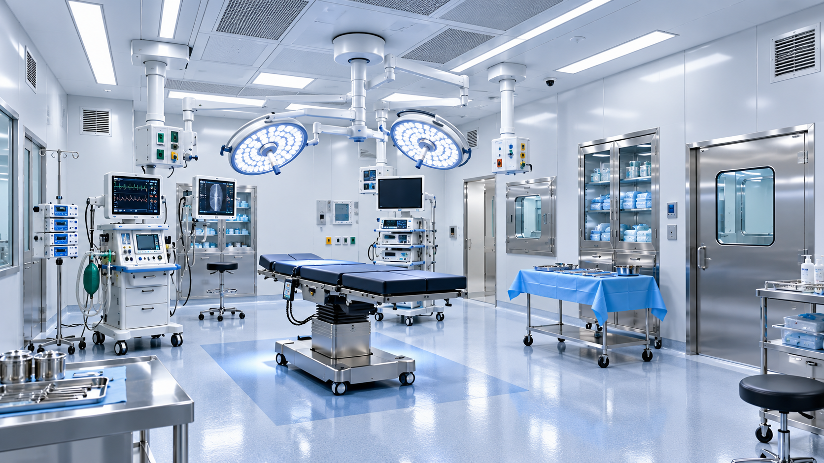 Modern controlled healthcare environment