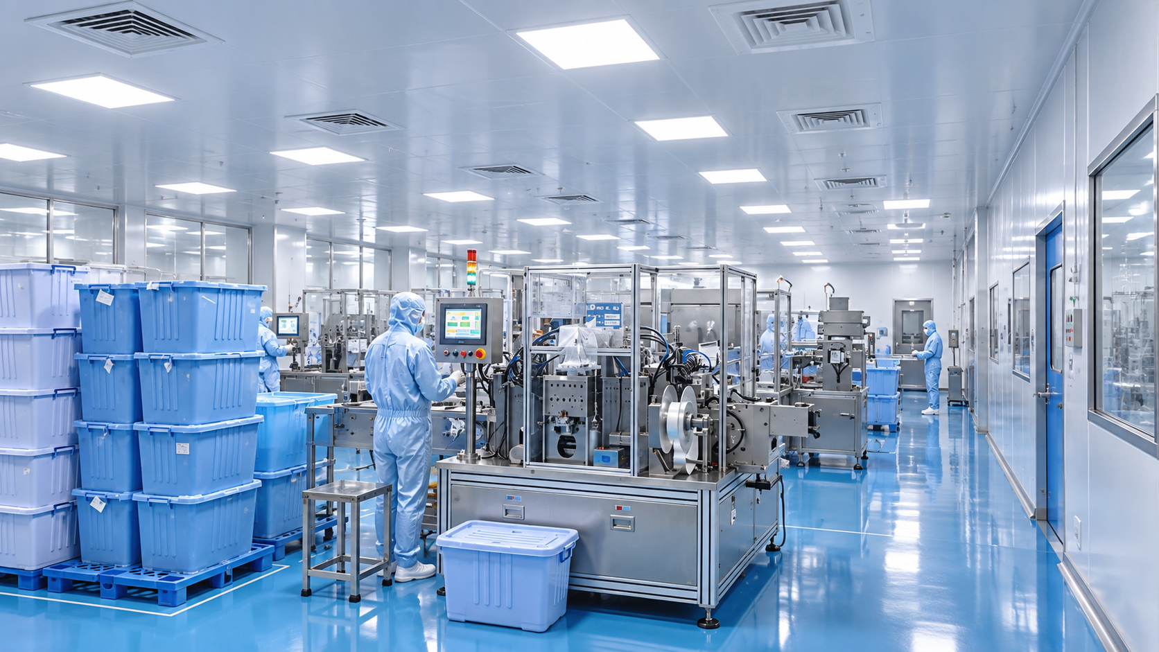 Pharmaceutical controlled environment